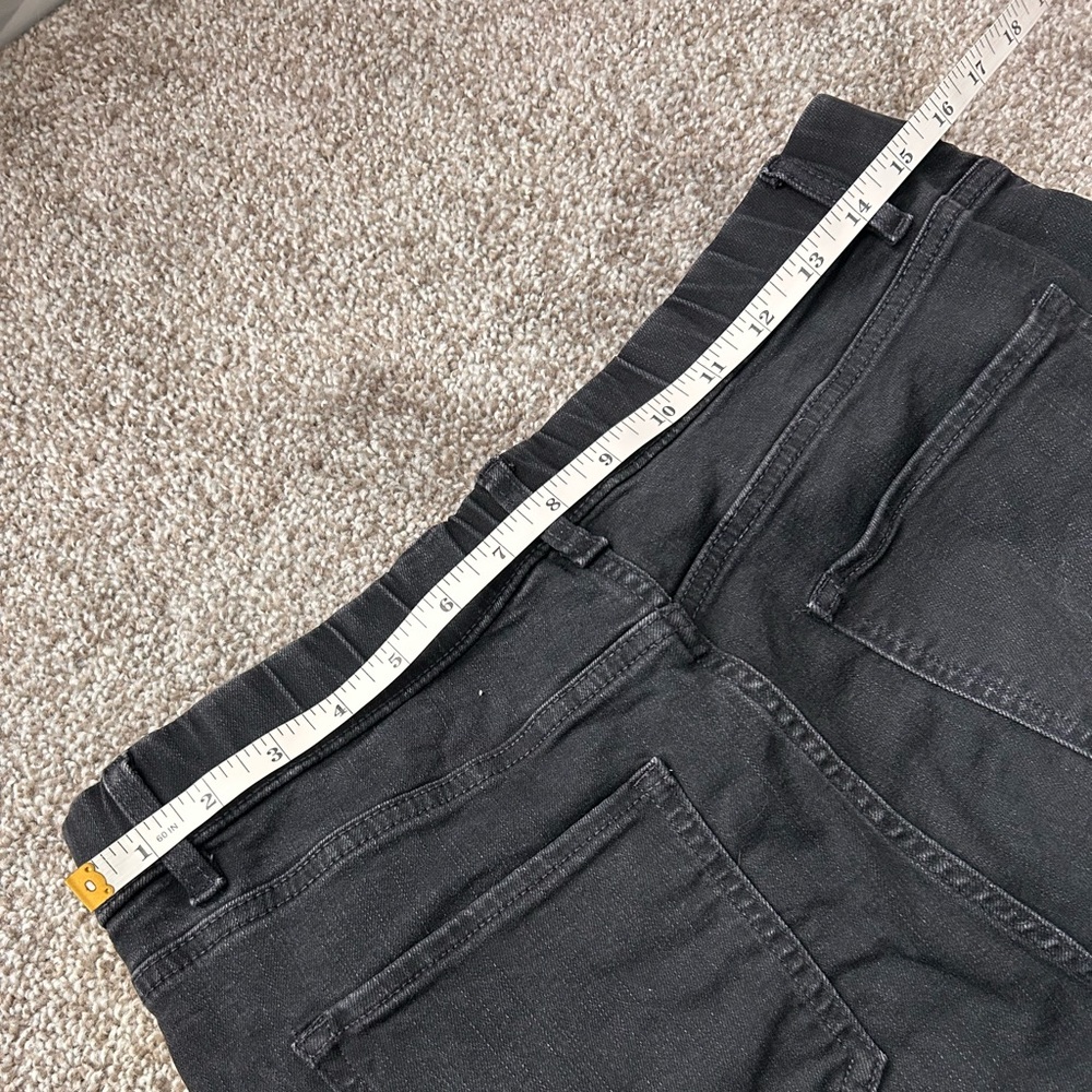 J.Jill High Rise Cropped Jeans – Size 10 black cotton pants - Picture 9 of 14